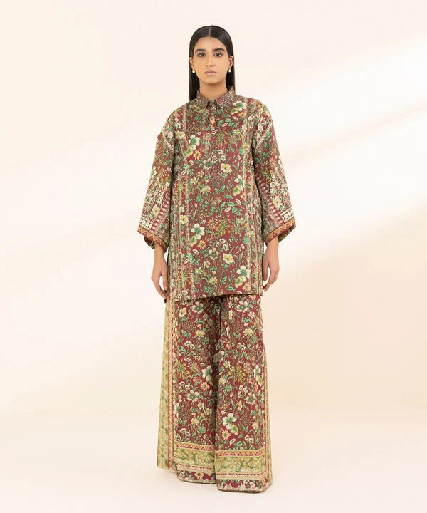 2 Piece - Printed Lawn Suit