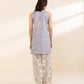 2 Piece - Printed Crosshatch Suit