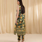 2 Piece - Printed Satin Suit