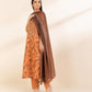 3 Piece - Embroidered Light Khaddar Suit