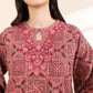3 Piece - Embroidered Light Khaddar Suit