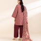 3 Piece - Embroidered Light Khaddar Suit