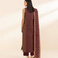 3 Piece - Printed Khaddar Suit