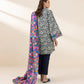 3 Piece - Printed Khaddar Suit