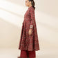 3 Piece - Embroidered Cotton Suit