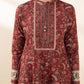 3 Piece - Printed Cotton Suit