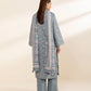 3 Piece - Printed Cotton Suit