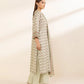 3 Piece - Printed Cotton Suit