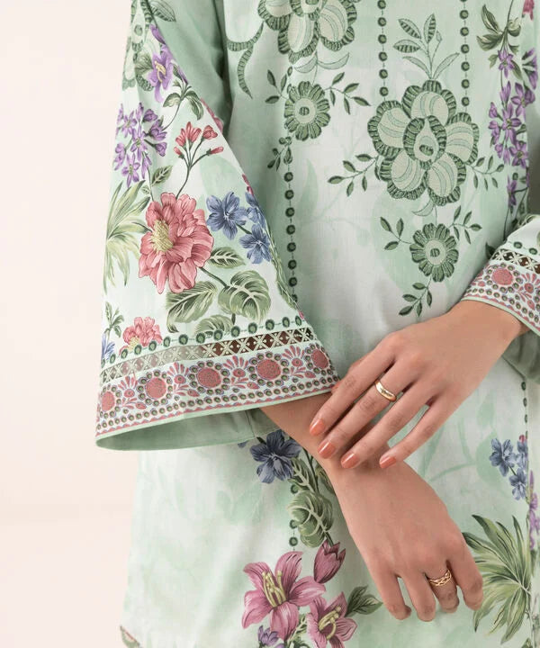 3 Piece - Printed Lawn Suit