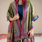 3 Piece - Printed Satin Suit