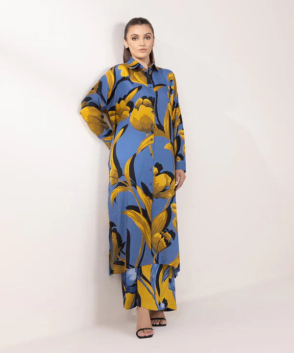 Printed Linen Shirt