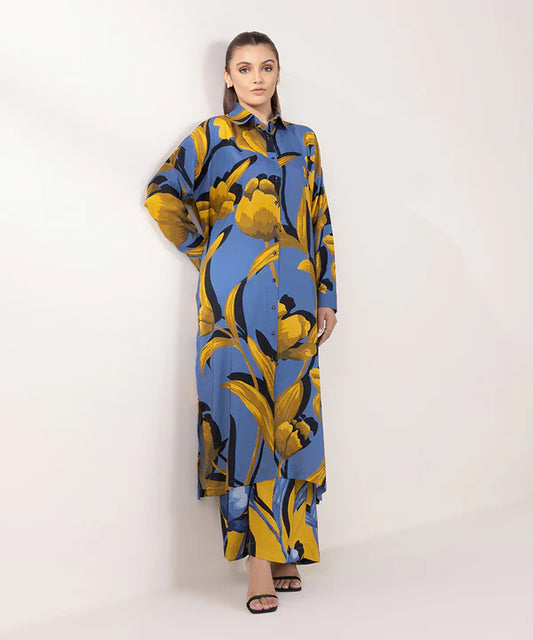 Printed Linen Shirt