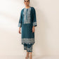 Block Printed Khaddar Shirt