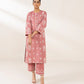 Block Printed Khaddar Shirt