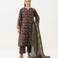 3 Piece - Printed Khaddar Suit