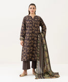 3 Piece - Printed Khaddar Suit