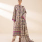3 Piece - Printed Zari Lawn Suit
