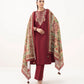 3 Piece - Embroidered Khaddar Suit