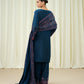 3 Piece - Embroidered Karandi Suit