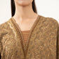 3 Piece - Embroidered Linen Jacquard Suit