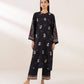 Embroidered Raw Silk Shirt
