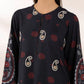 Embroidered Raw Silk Shirt