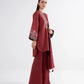 3 Piece - Embroidered Khaddar Suit