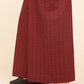 Printed Khaddar Culottes