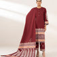 Block Printed Khaddar Shirt