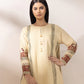 Block Printed Khaddar Shirt