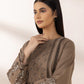 Block Printed Khaddar Shirt