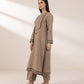 Block Printed Khaddar Shirt