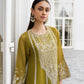 3 Piece - Embroidered Karandi Suit