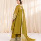 3 Piece - Embroidered Karandi Suit