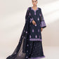 3 Piece - Embroidered Karandi Suit
