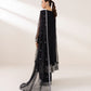 3 Piece - Embroidered Net Suit