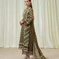 3 Piece - Embroidered Muslin Suit