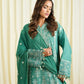 3 Piece - Embroidered Raw Silk Suit