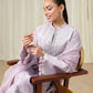 3 Piece - Embroidered Raw Silk Suit