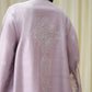 3 Piece - Embroidered Raw Silk Suit