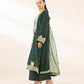 3 Piece - Embroidered Raw Silk Suit