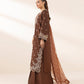 3 Piece - Embroidered Raw Silk Suit