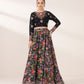 Embroidered Raw Silk Lehenga Set