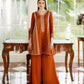 2 Piece - Embroidered Cotton Net Suit