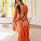2 Piece - Embroidered Cotton Net Suit