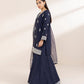 3 Piece - Embroidered Raw Silk Suit