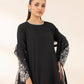 3 Piece - Embroidered Raw Silk Suit
