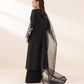 3 Piece - Embroidered Raw Silk Suit