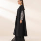 3 Piece - Embroidered Raw Silk Suit