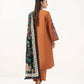 3 Piece - Embroidered Khaddar Suit